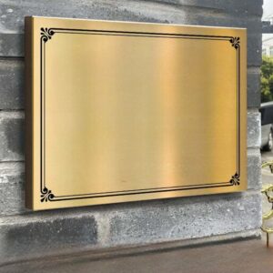 Alternative view of לוחית מנירוסטה להדפסה לכל מטרה