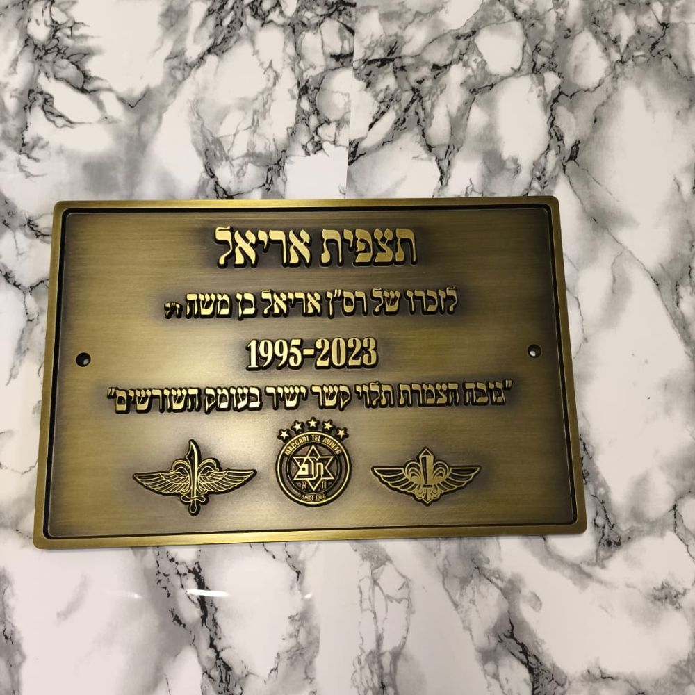 שלט לתצפית ע"ש אריאל בן משה – תמונה 2