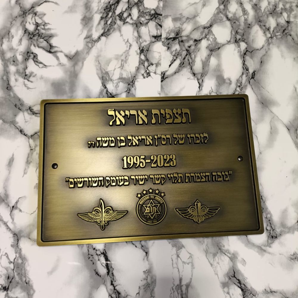 שלט לתצפית ע"ש אריאל בן משה – תמונה 8