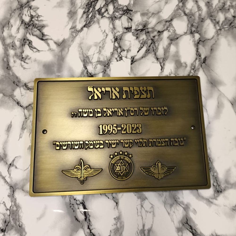 שלט לתצפית ע"ש אריאל בן משה – תמונה 9