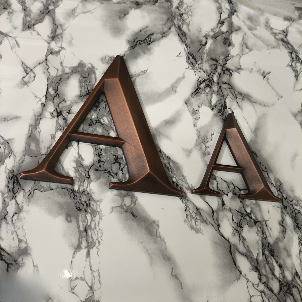 אותיות מתכת בולטות תלת מימד – תמונה 15