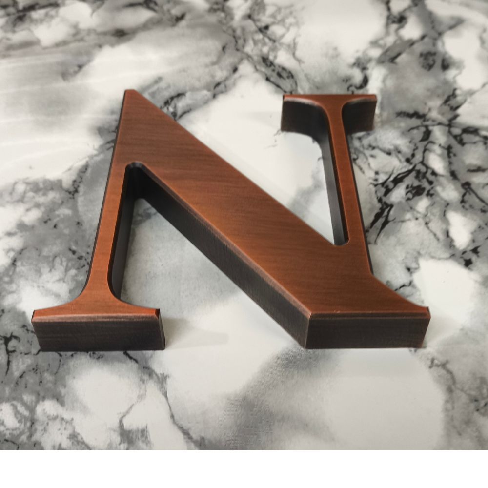 אותיות מתכת בולטות תלת מימד – תמונה 10